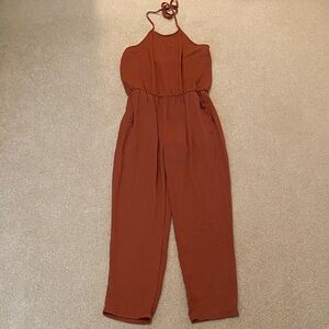 forever 21 halter jumpsuit
